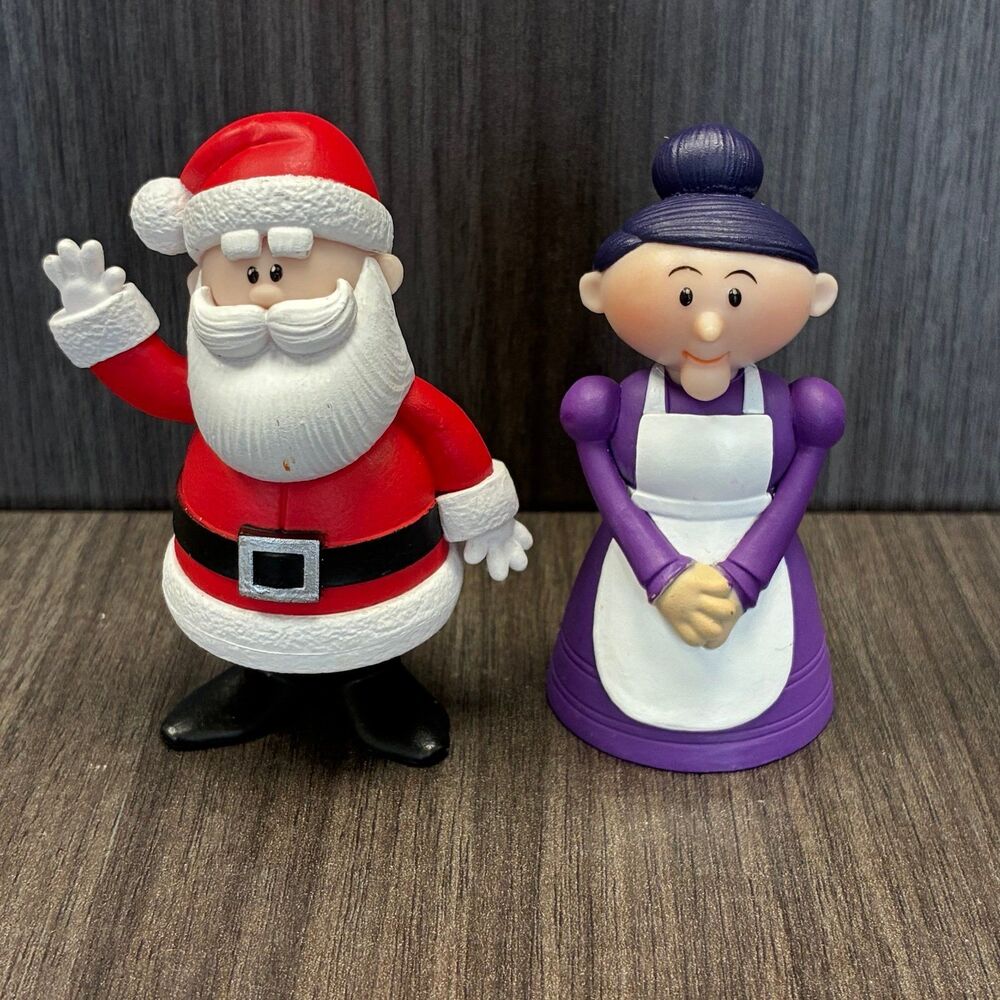 Rudolph The Red Nosed Reindeer Mr & Mrs Santa Claus Christmas Figure Misfit Toys